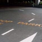 Office Building Line Marking